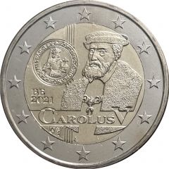 2 Euros Carolus V Coins
