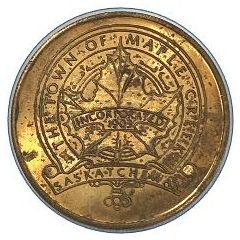 Medal - The Town of Maple Creek Saskatchewan