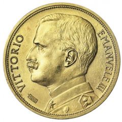 20 Lire - Victor Emmanuel III Pattern