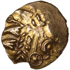 Gold ¼ Stater - Eastern North Thames Maldon Wheel