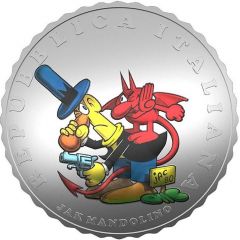 5 Euro Jacovitti -Jak Mandolino