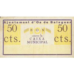 50 Céntimos Os de Balaguer