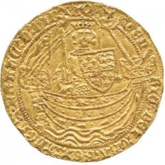 1 Noble - Henry IV Heavy coinage, Calais mint