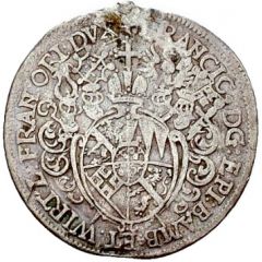 1 Groschen - Francis of Hatzfeld Death, Sterbegroschen