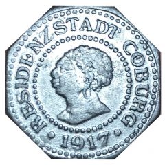 10 Pfennig - Coburg