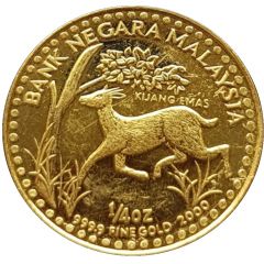 50 Ringgit Kijang Emas, 1/4 oz Gold