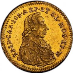 1 Kreuzer - Frederick Charles Joseph of Erthal Gold pattern strike