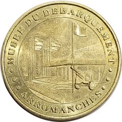 Monnaie de Paris Tourist Token - Arromanches Musée du débarquement