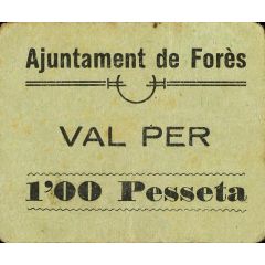 1 Peseta Forès