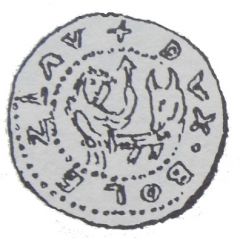 Denier Bracteate - Boleslaus V the Chaste or Bolesław the Pious Kraków or Poznań mint