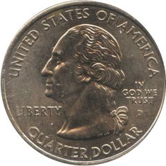 1/4 Dollar `Washington Quarter` Arkansas