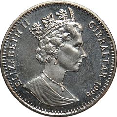 1 Crown - Elizabeth II Atlanta Olympics - Flame