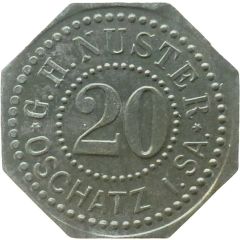 20 Pfennigs - Oschatz G.H. Nuster