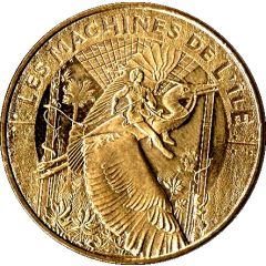 Monnaie de Paris Tourist Token - Nantes Les Machines de l`île - Le héron