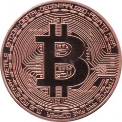 Token - Bitcoin 1 oz Copper