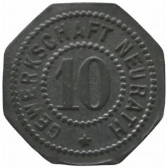 10 Pfennig - Neurath Gewerkschaft