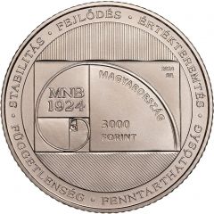 3000 Forint Hungarian National Bank
