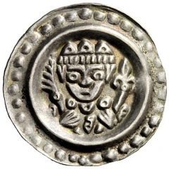 Denier Bracteate - Conrad IV Ulm mint