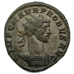 Antoninianus - Probus Cuirassed, right, P M TR P COS P P