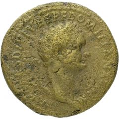 Sestertius - Domitian TR P COS VIII DES VIIII P P S C, Minerva