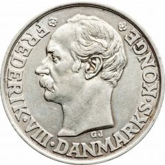 40 Cents / 2 Francs - Frederik VIII
