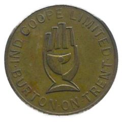 Token - Ind Coope Limited Burton, Staffordshire, England,