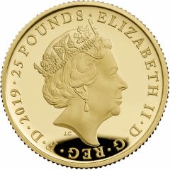 25 Pounds - Elizabeth II The Crown Jewels, Gold Proof