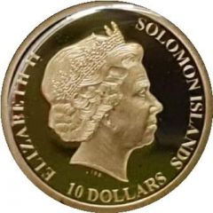 10 Dollars - Elizabeth II Baby Panda