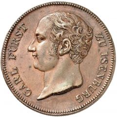 1 Thaler - Charles I Copper pattern strike