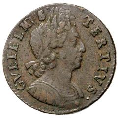 1/2 Penny - William III 3rd issue