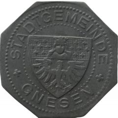 50 Pfennig - Gnesen
