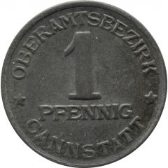 1 Pfennig - Cannstatt