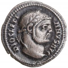 Argenteus - Diocletian VICTORIAE SARMATICAE, Nicomedia