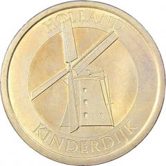 Medal - Windmill - Kinderdijk Holland Nederland Pays-Bas