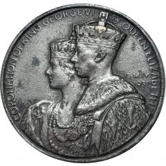 Medal - George VI and Elizabeth Coronation 1937