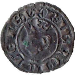 Denier Provencal Coronat - Charles I of Anjou