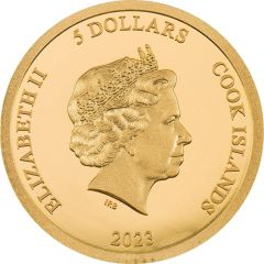 5 Dollars - Charles III Half Dome