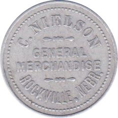 1 Dollar - C. Nielson General Merchandise Rockville, Nebraska