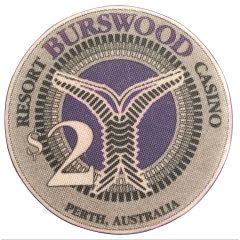Token/Chip - 2 Dollar - Burswood Casino Casino Chip