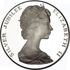 25 Dollars - Elizabeth II Silver Jubilee