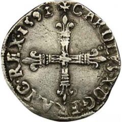 1/4 Ecu - Charles X