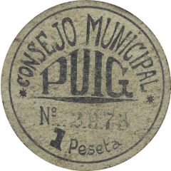 1 Peseta Puig