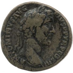 Sestertius - Antoninus Pius DES IIII S C, Salus