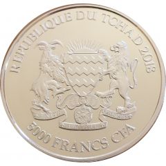 5000 Francs CFA Mandala Lion