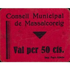 50 Céntimos Massalcoreig
