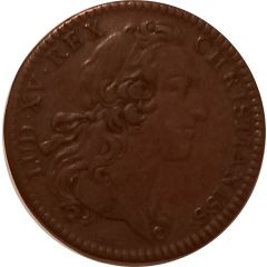 JETON PARTIES CASUELLES LOUIS XV 1742