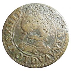 Double Tournois - Louis XIII Lyon mint, 3rd type