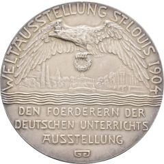 German teaching exhibition on the World Exposition St. Louis