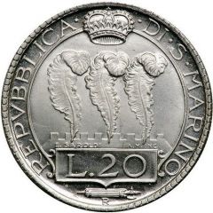 20 Lire Pattern