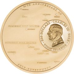 250 Dollars - Charles III Cook Islands